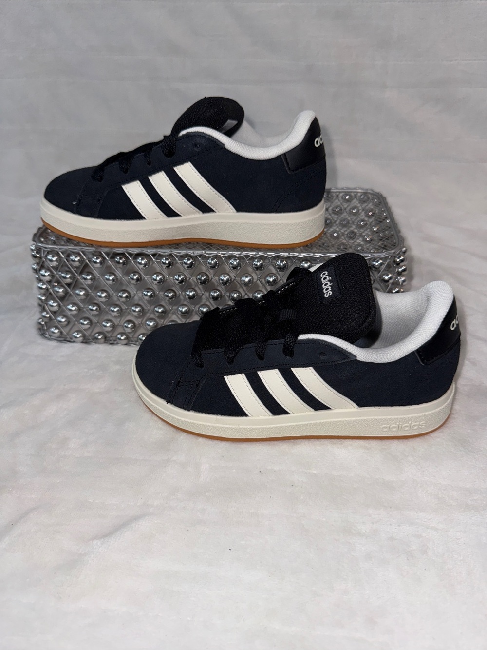 Adidas Grand Court 00s Toddler/Little Kid 12 Black White JH6178 BNIB